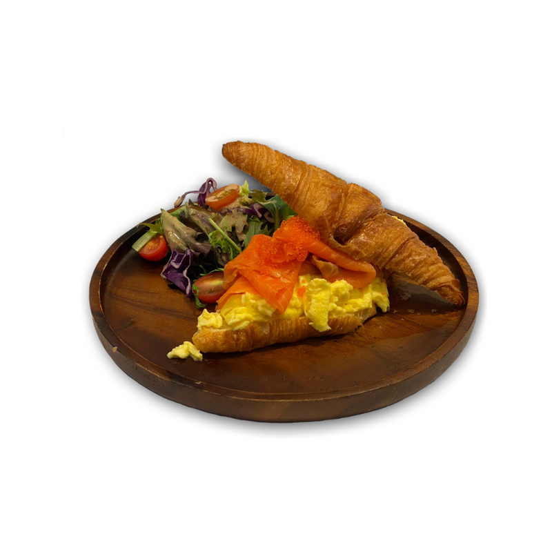 Smoked Salmon & Eggs Breakfast - Drips Bakery Café