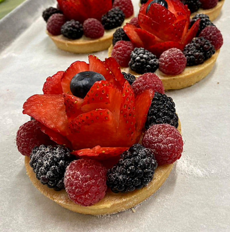 Seasonal Fresh Fruits Tart - Drips Bakery Café