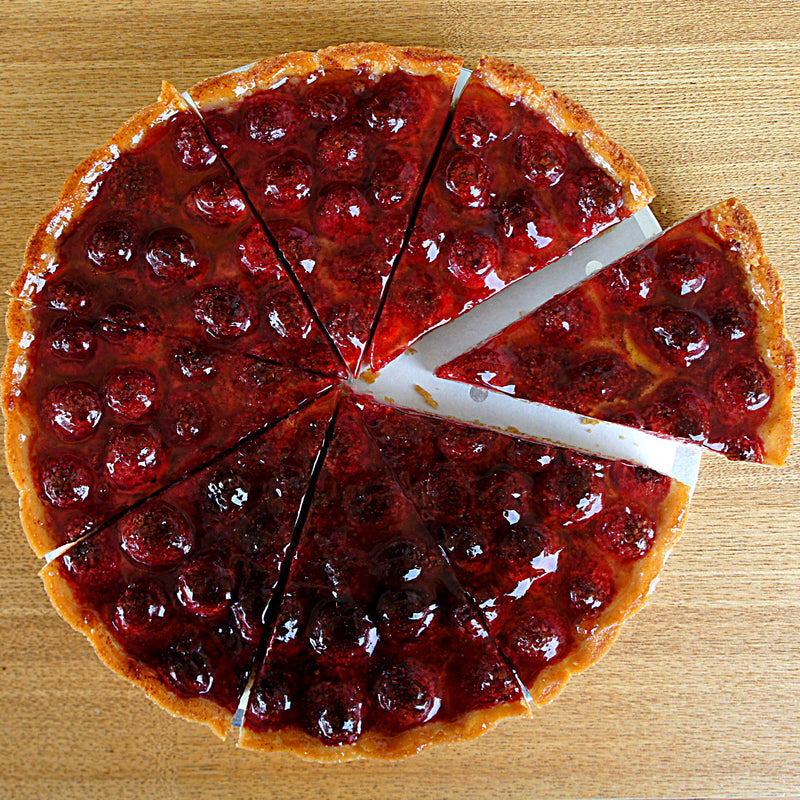 Cinnamon Raspberry Tart - Drips Bakery Café