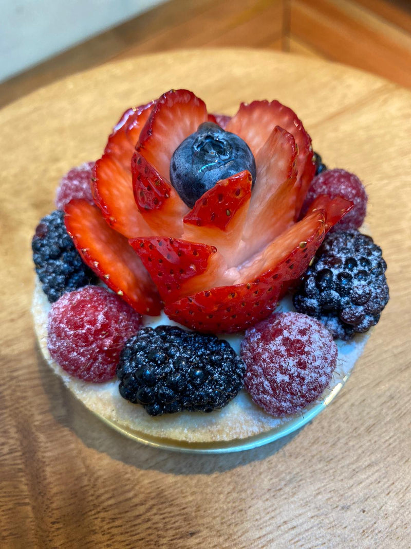 Seasonal Fresh Fruits Tart - Drips Bakery Café