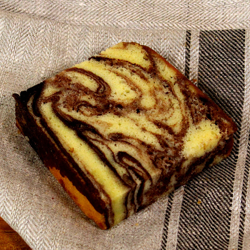 Chocolate Marble Tea Cake - Drips Bakery Café