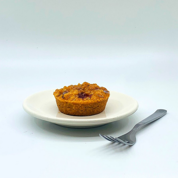 Mini Baked Cinnamon Raspberry Tart (Bundle of 6) - Drips Bakery Café