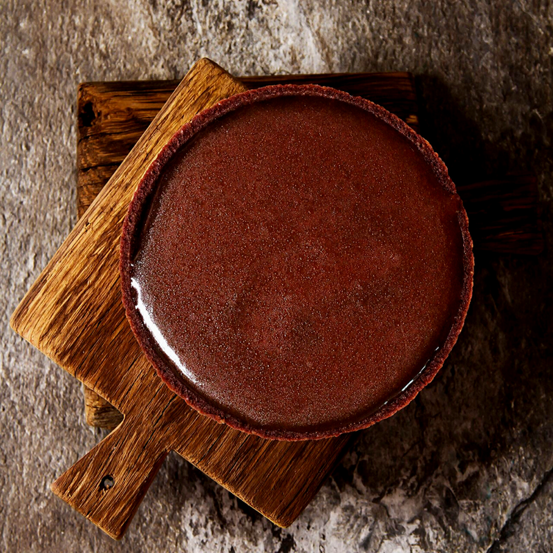 Salted Caramel Chocolate Tart - Drips Bakery Café