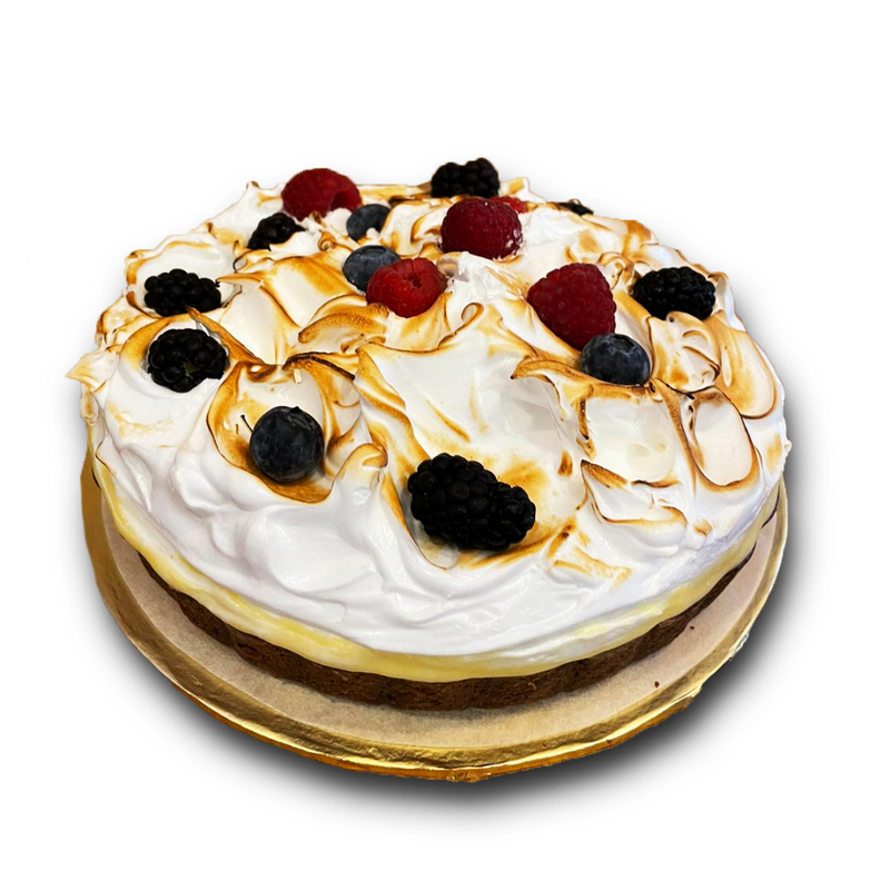 Lemon Meringue Tart - Drips Bakery Café