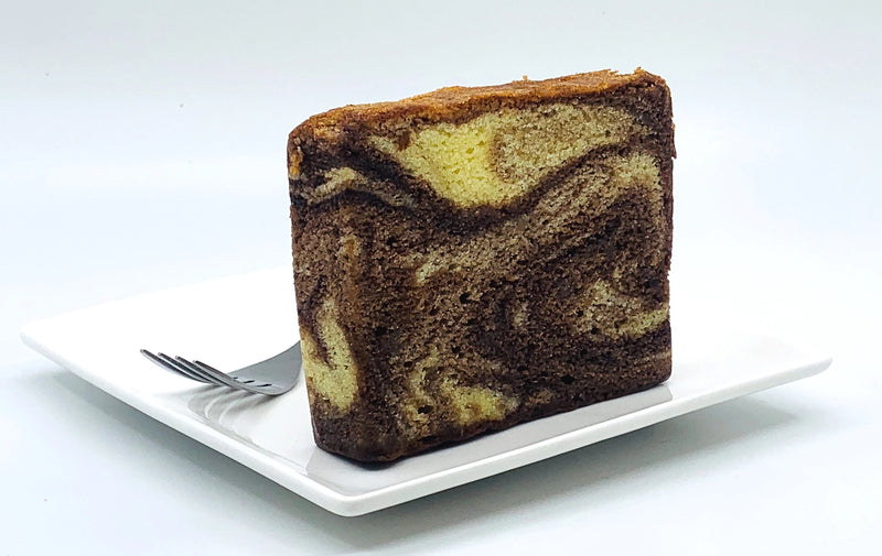 Chocolate Marble Tea Cake - Drips Bakery Café