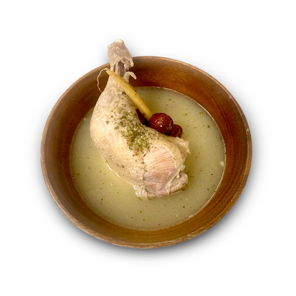 Korean Ginseng Chicken Drumstick With Rice - Drips Bakery Café