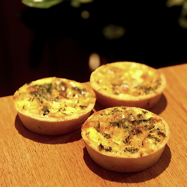 Mini Vegetable Quiche (Bundle of 6) - Drips Bakery Café